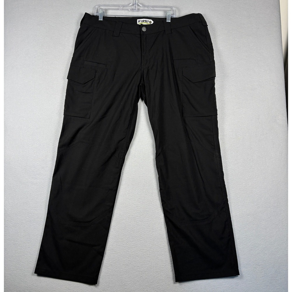 First Tactical Tactical Cargo Pants Size 20 Regular Black Ripstop Workwear